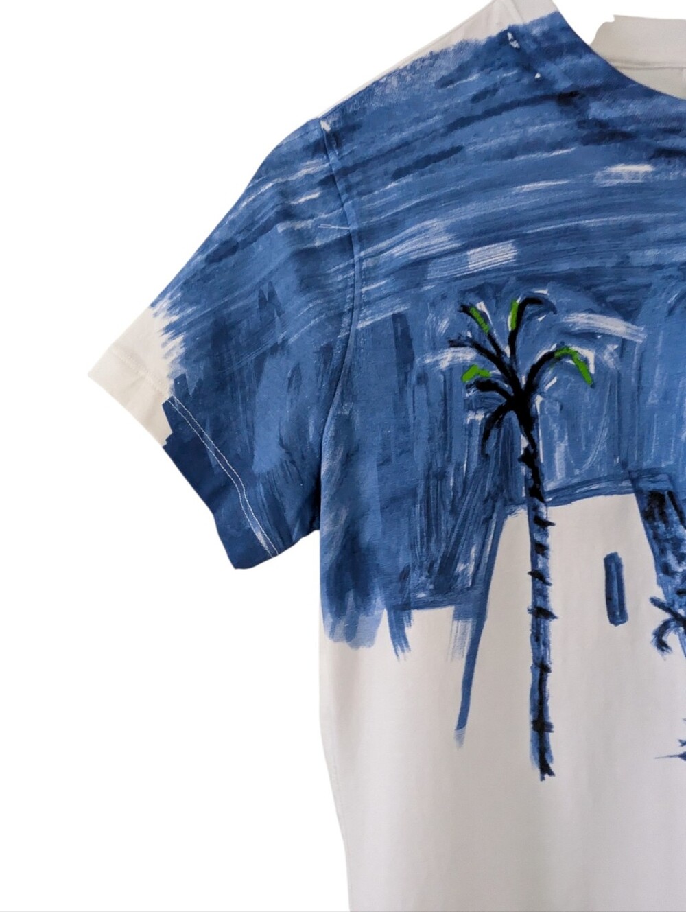 Desigual Mediterranean Landscape T-shirt By Artist Javier Mariscal Collab Medium - Picture 4 of 12